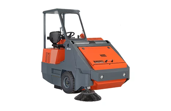 Diesel Operated Heavy Duty Industrial Ride on Sweeper